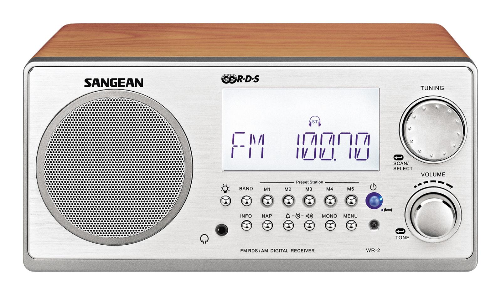 SANGEAN WR-2WL Sangean WR-2 Table-Top Radios