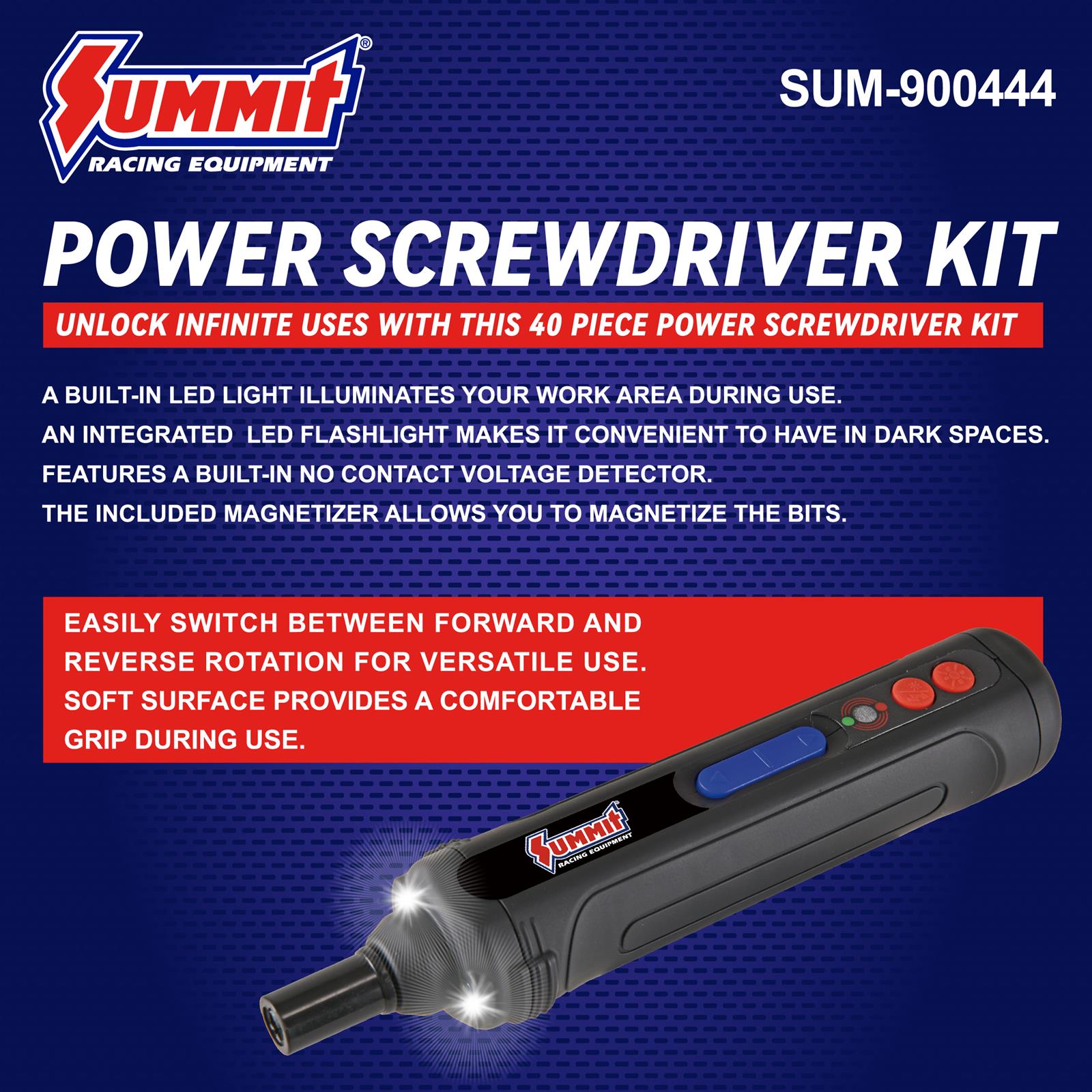Summit Racing SUM-900444 Summit Racing™ Power Screwdriver Kits