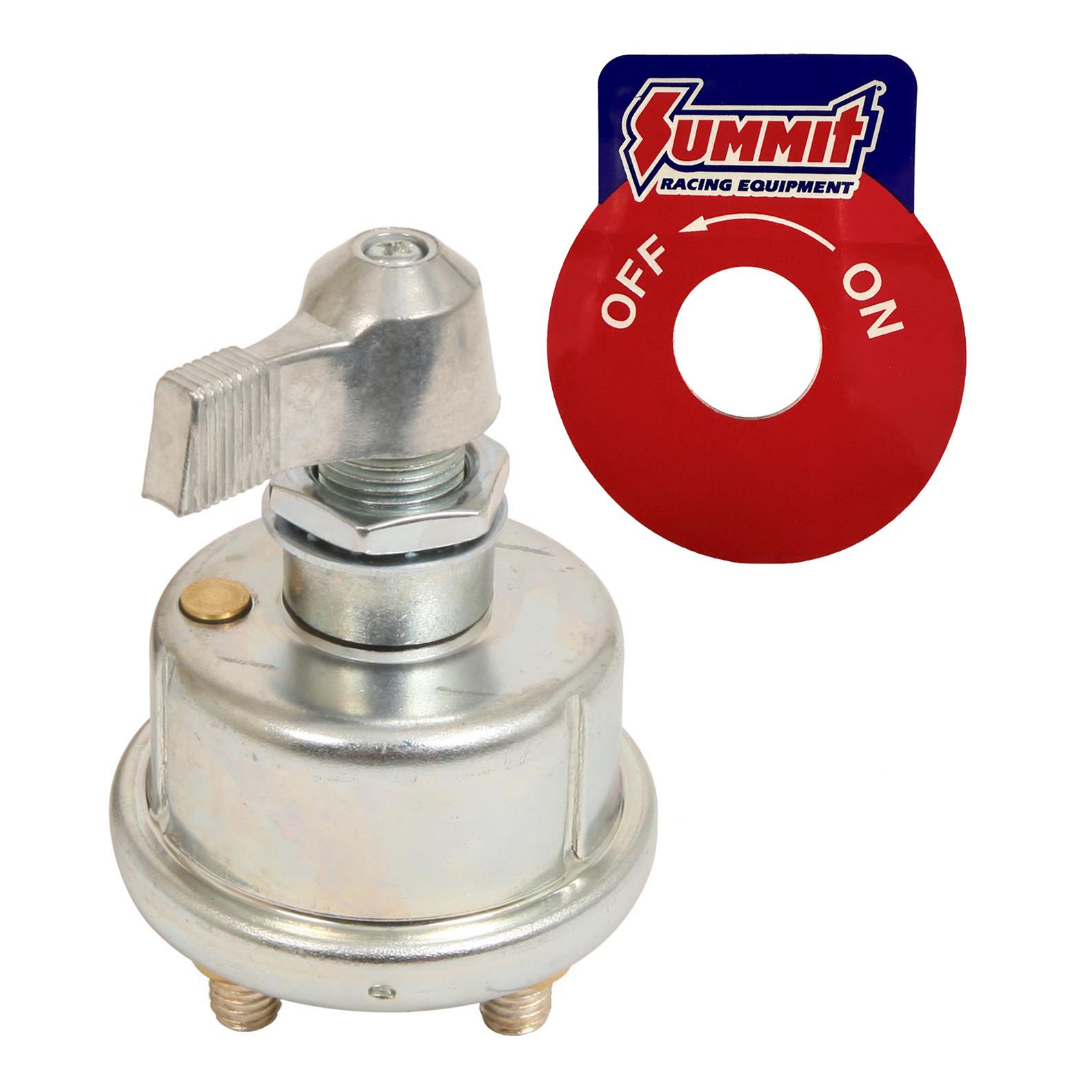 3/0×24 Summit Racing SUM-G1432 Summit Racing™ Battery Disconnect Switches