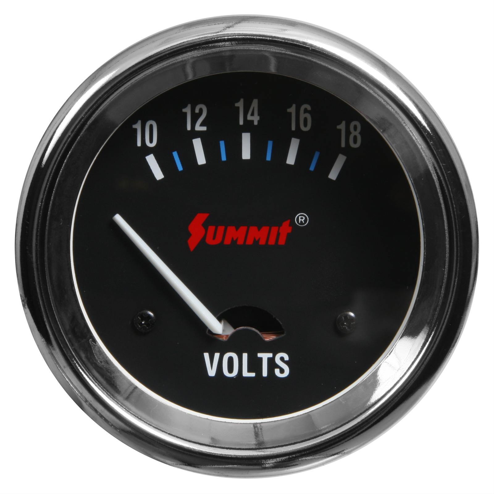 Summit Racing SUMG29119 Summit Racing™ Analog Electrical Gauges DX