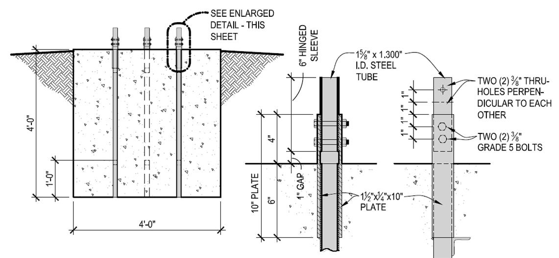 Universal Towers B-22 Universal Towers Tower Base Anchors | DX Engineering