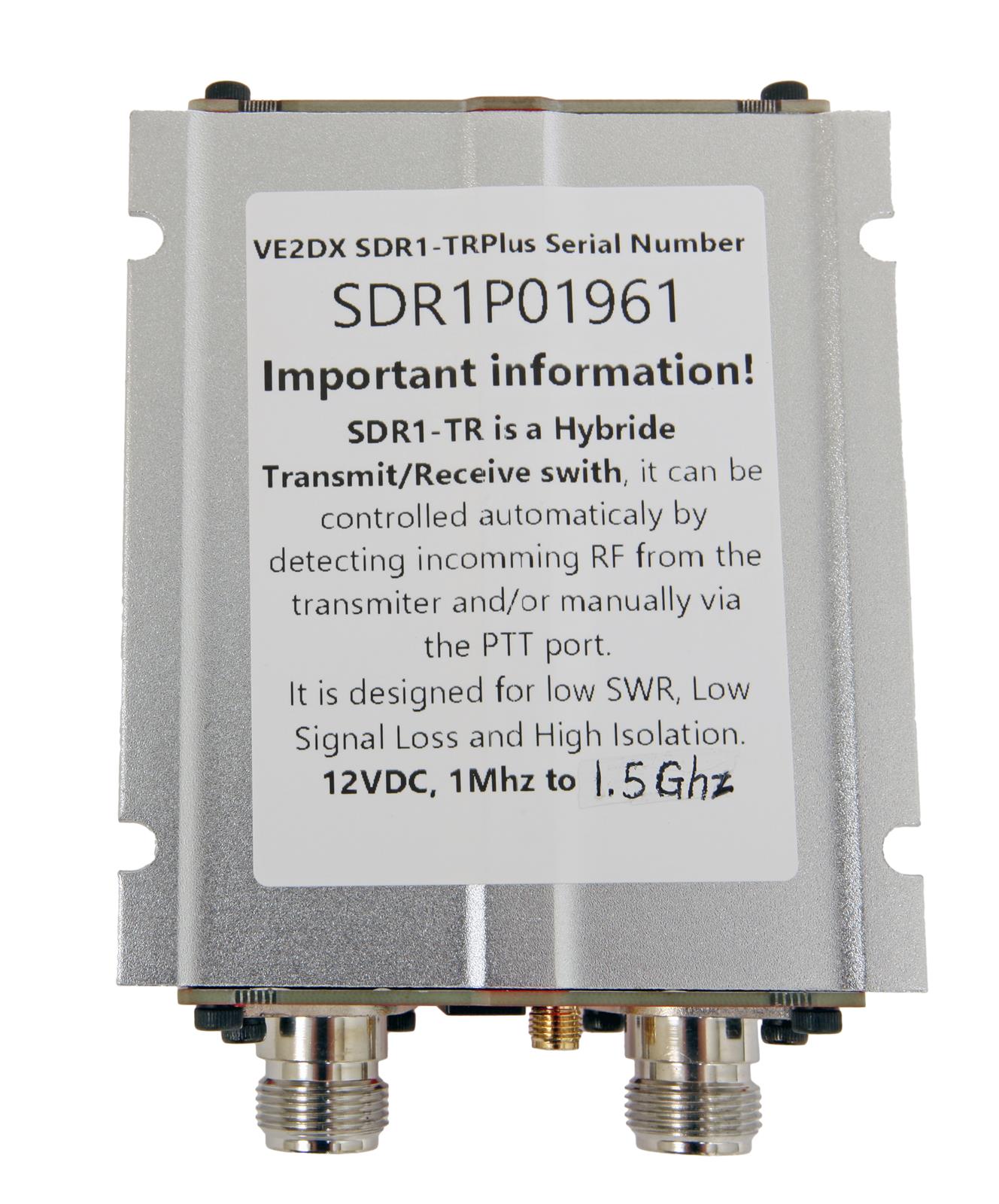 VE2DX Electronics SDR1-TRPLUS VE2DX Electronics SDR1-TRPLUS RF