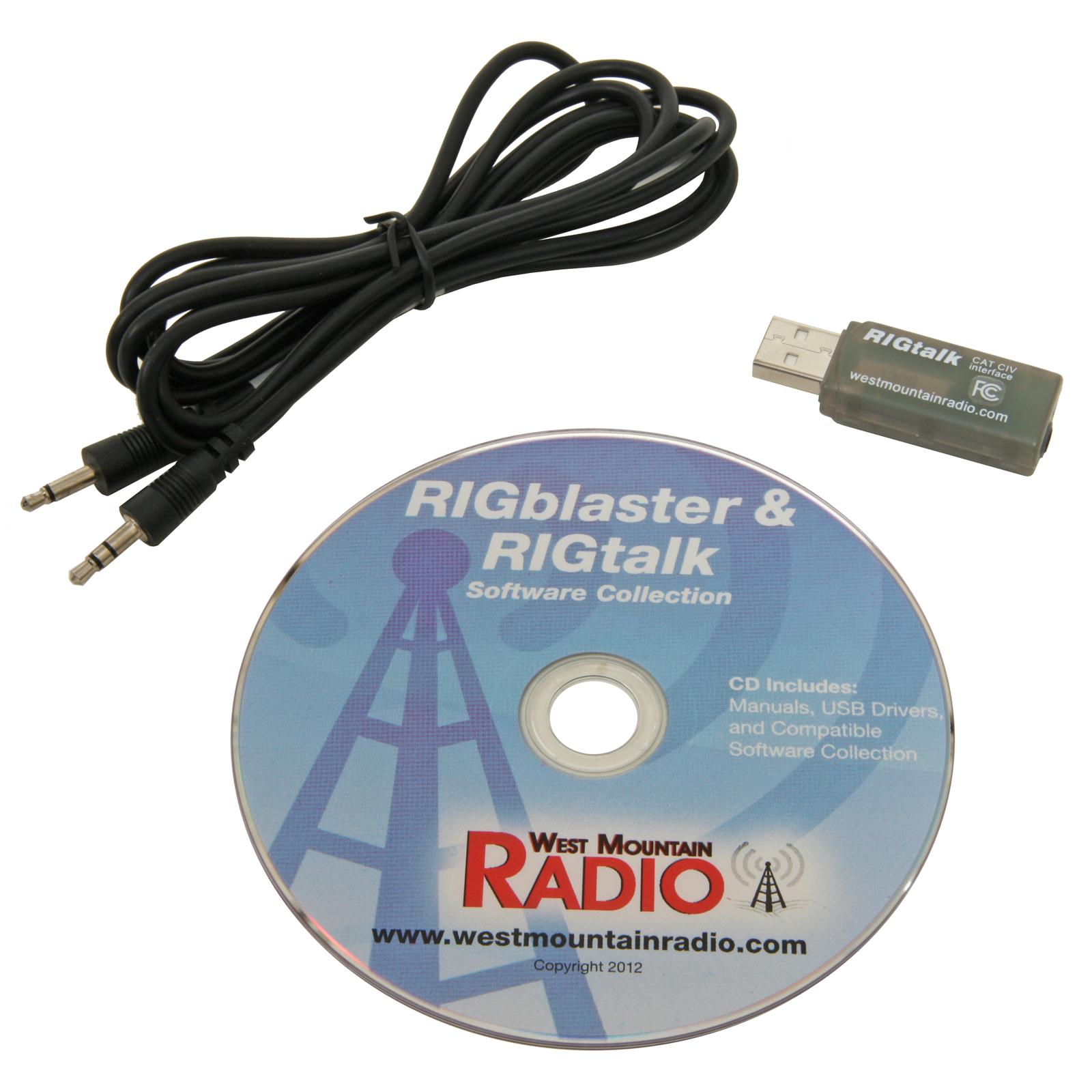 West Mountain Radio RIG Control Cable for Icom CI-V