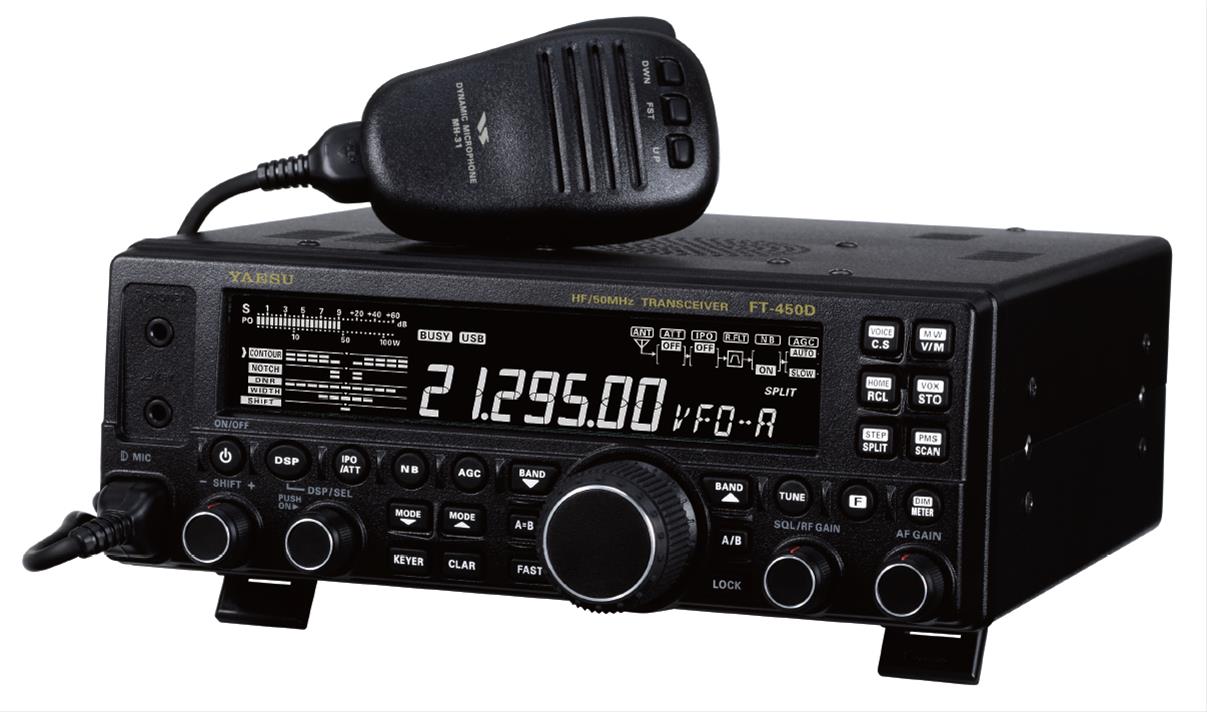 Yaesu FT-450D Yaesu FT-450D HF/50 MHz Transceivers | DX Engineering