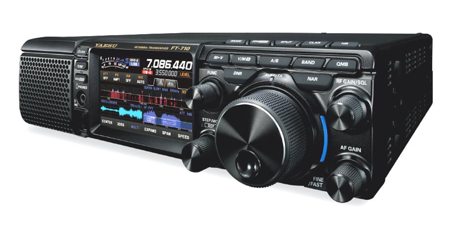 Yaesu FT-710-AESS Yaesu FT-710 AESS HF/50 MHz Base/Portable Transceivers  w/SP-40 Speaker | DX Engineering