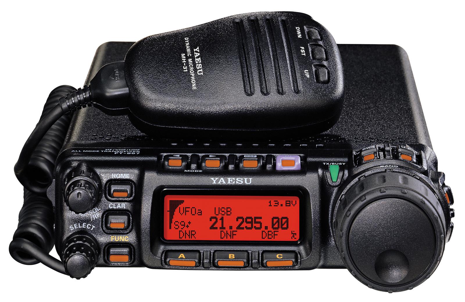 Yaesu FT-857D 100W All-Band Multi-Mode Mobile Transceivers