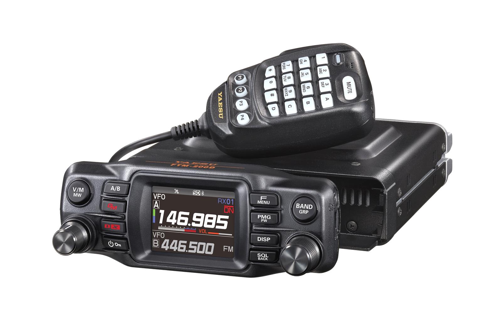 Yaesu FTM-200DR-OB Yaesu FTM-200DR 50W C4FM-FM Dual Band Digital ...