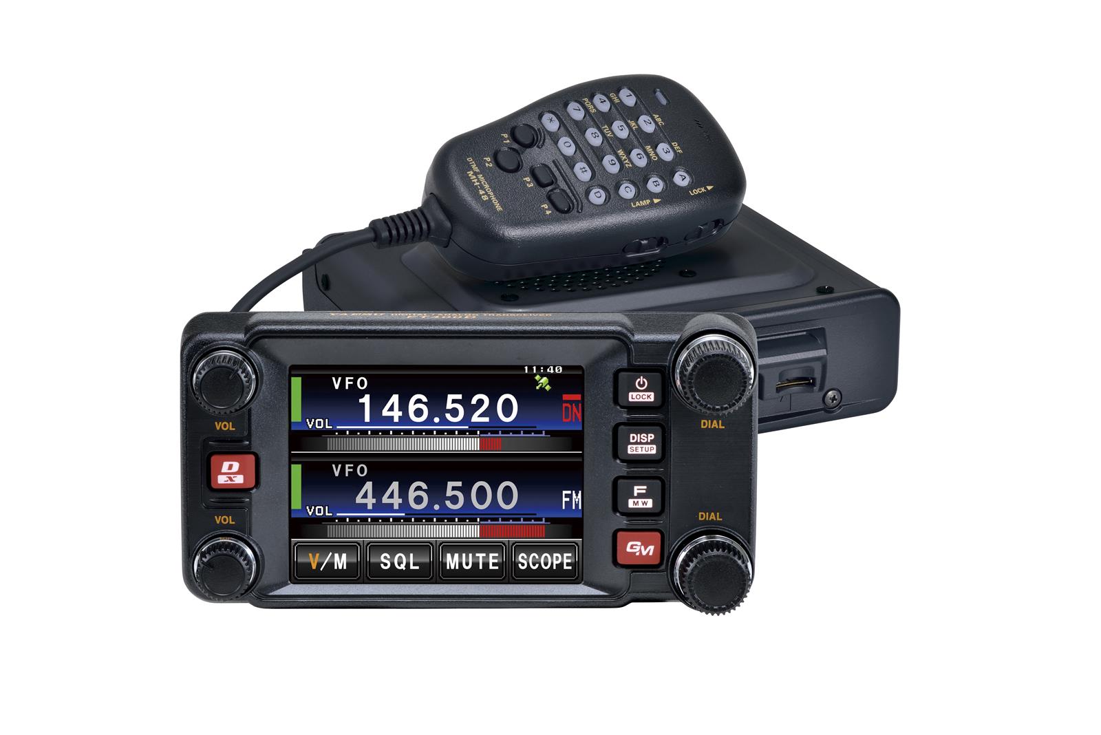 Yaesu FTM-400DR Yaesu FTM-400DR C4FM Digital Dual Band Transceivers | DX  Engineering