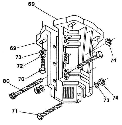 Yaesu GC-048 Yaesu Rotator Mast Clamps | DX Engineering