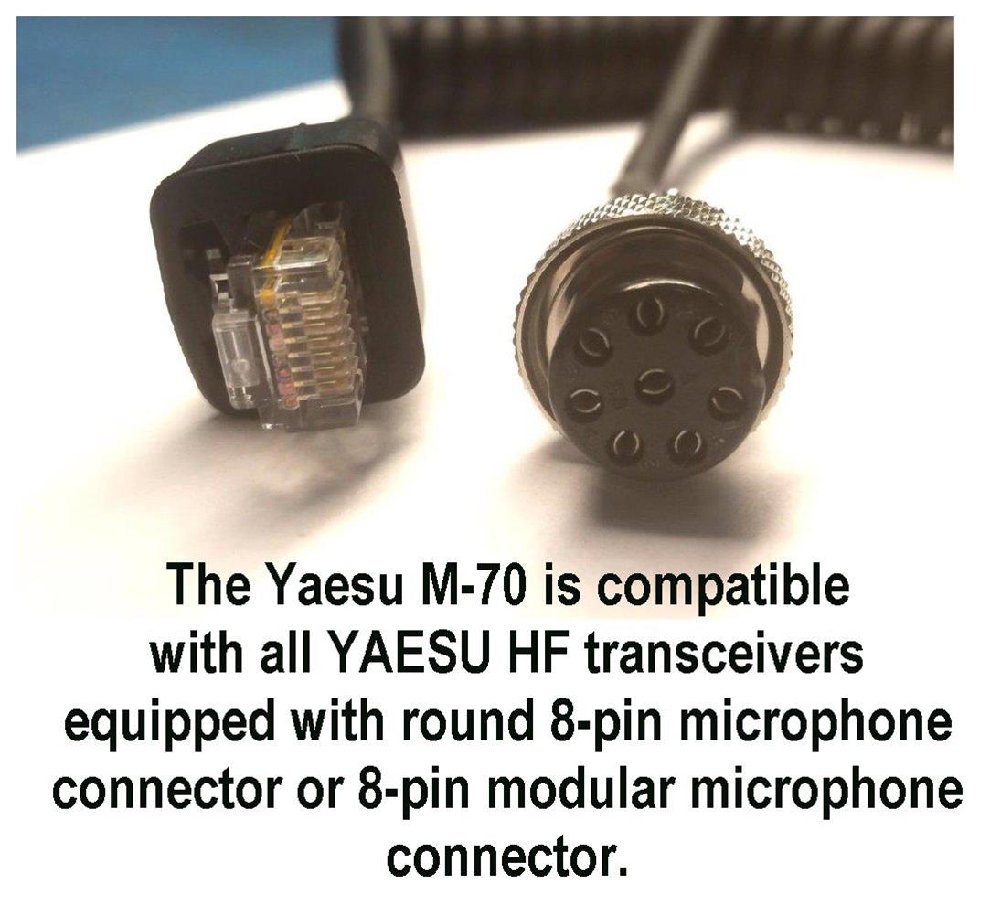 Yaesu M70 Yaesu M70 Desktop Microphones DX Engineering