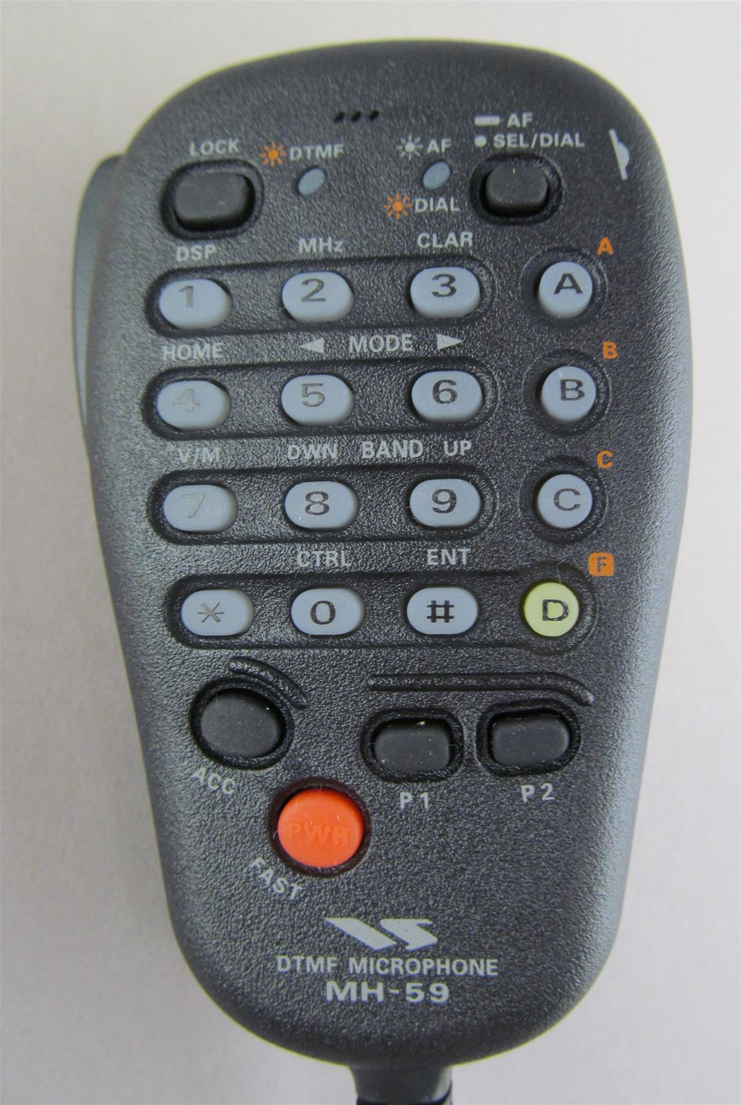 Yaesu MH-59A8J Yaesu Hand Microphones | DX Engineering