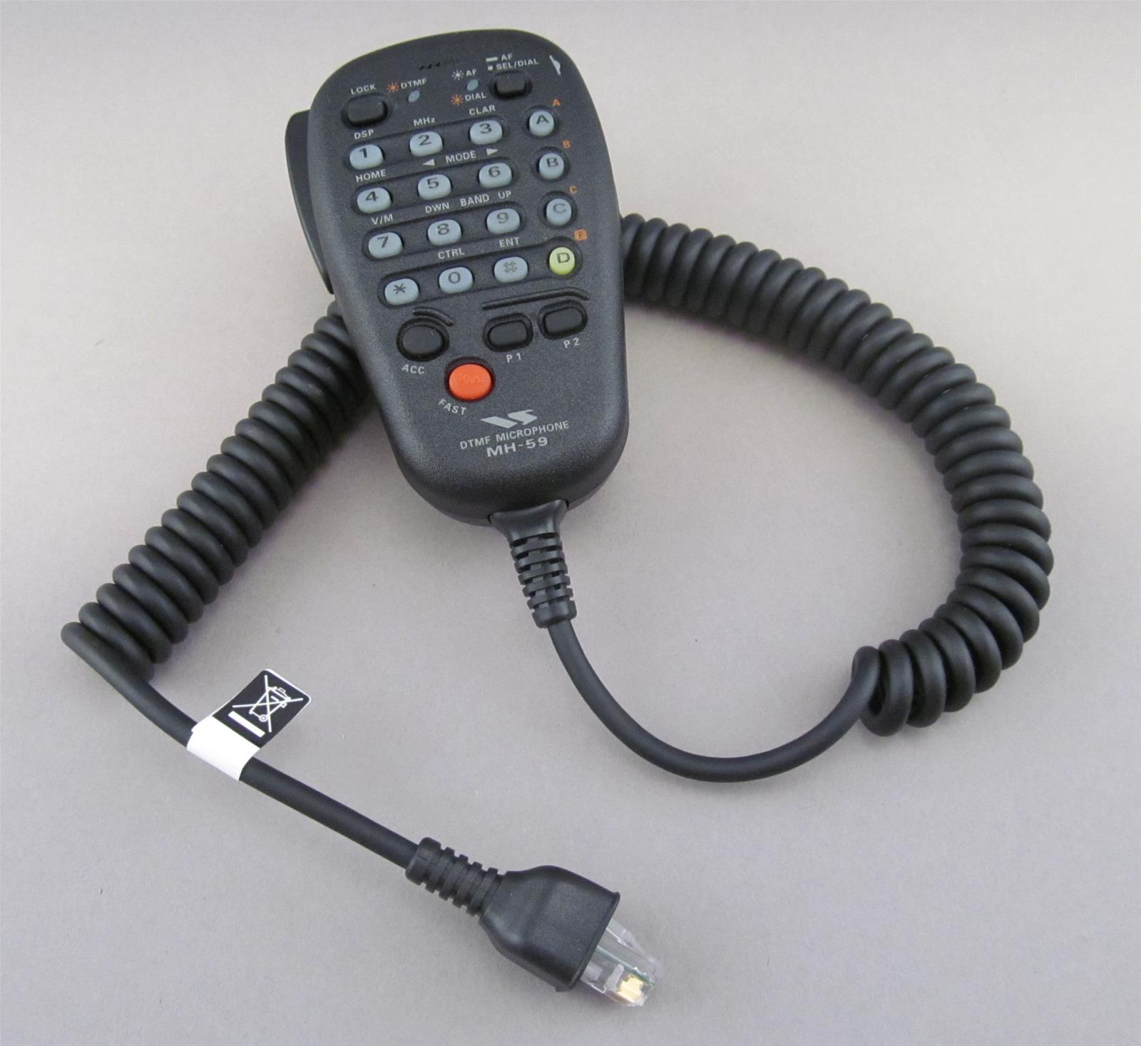 Yaesu MH-59A8J Yaesu Hand Microphones | DX Engineering